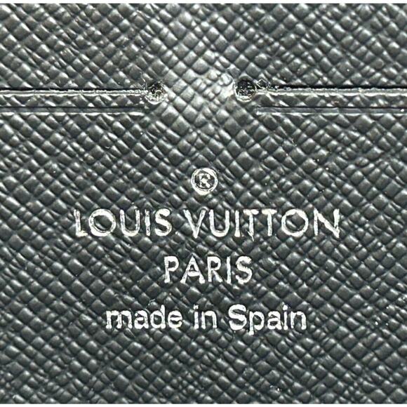 Louis Vuitton Black Macassar Zippy Dragonne Wristlet Monogram Wallet - Picture 5 of 11